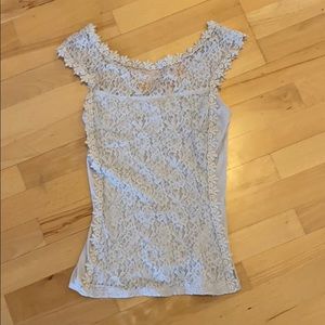 Lace tank top
